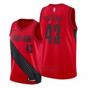 Camiseta Portland Trail Blazers Anthony Tolliver #43 Statement Rojo