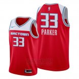 Camiseta Sacramento Kings Jabari Parker #33 Ciudad 2019-20 Rojo