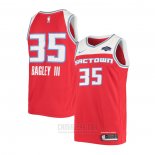 Camiseta Sacramento Kings Marvin Bagley III #35 Ciudad 2019-20 Rojo