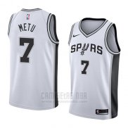 Camiseta San Antonio Spurs Chimezie Metu #7 Association 2018 Blanco