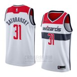 Camiseta Washington Wizards Tomas Satoransky #31 Association 2018 Blanco