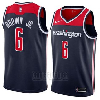 Camiseta Washington Wizards Troy Marron #6 Statement 2018 Negro