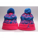 Gorro Beanie Jordan Rosa Azul