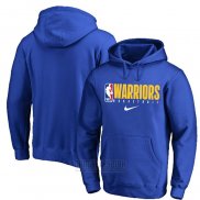 Sudaderas con Capucha Golden State Warriors Azul Spotlight Practice