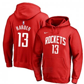 Sudaderas con Capucha James Harde Houston Rockets Rojo2