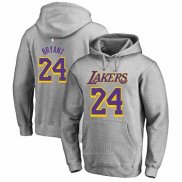 Sudaderas con Capucha Los Angeles Lakers Kobe Bayant Gris2