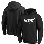 Sudaderas con Capucha Miami Heat 2019-20 Negro