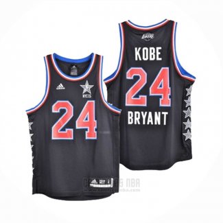 Camiseta All Star 2015 Kobe Bryant #24 Negro