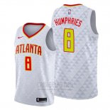 Camiseta Atlanta Hawks Isaac Humphries #8 Blanco Association