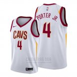 Camiseta Cleveland Cavaliers Kevin Porter Jr. #4 Association 2019-20 Blanco