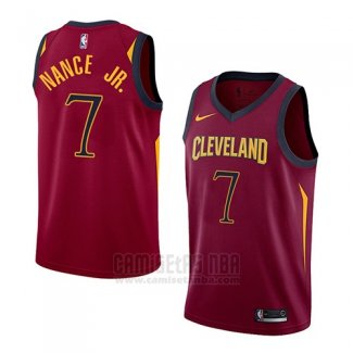 Camiseta Cleveland Cavaliers Larry Nance Jr. #7 Icon 2018 Rojo