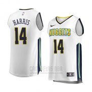 Camiseta Denver Nuggets Gary Harris #14 Association 2017-18 Blanco