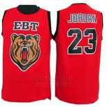 Camiseta EBT Michael Jordan #23 Rojo