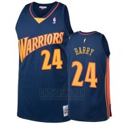 Camiseta Golden State Warriors Rick Barry 2009-10 Hardwood Classics Azul