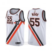 Camiseta Los Angeles Clippers Joakim Noah #55 Classic Edition Blanco