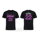 Camiseta Manga Corta Andrew Wiggins Minnesota Timberwolves Violeta Ciudad