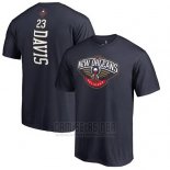 Camiseta Manga Corta Anthony Davis New Orleans Pelicans Azul Marino3