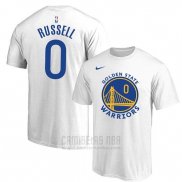 Camiseta Manga Corta D'Angelo Russell Golden State Warriors 2019-20 Blanco