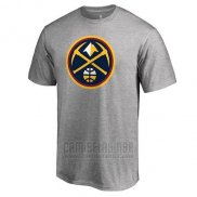 Camiseta Manga Corta Denver Nuggets Gris4