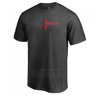 Camiseta Manga Corta Houston Rockets Negro2