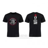 Camiseta Manga Corta Jeremy Lin Toronto Raptors Negro2