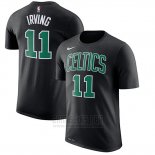 Camiseta Manga Corta Kyrie Irving Boston Celtics 2019 Negro