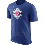 Camiseta Manga Corta Los Angeles Clippers Azul