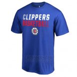 Camiseta Manga Corta Los Angeles Clippers Azul5