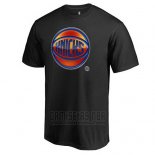 Camiseta Manga Corta New York Knicks Negro2
