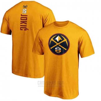 Camiseta Manga Corta Nikola Jokic Denver Nuggets 2019-20 Amarillo