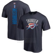 Camiseta Manga Corta Russell Westbrook Oklahoma City Thunder Azul Marino3