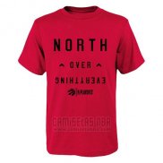 Camiseta Manga Corta Toronto Raptors Rojo North Over Everything