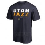 Camiseta Manga Corta Utah Jazz Azul Marino4