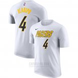 Camiseta Manga Corta Victor Oladipo Indiana Pacers Blanco Earned Edition