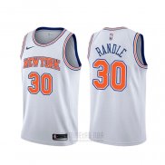 Camiseta New York Knicks Julius Randle #30 Statement Blanco