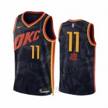 Camiseta Oklahoma City Thunder Isaiah Joe #11 Ciudad 2023-24 Negro