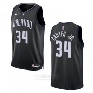 Camiseta Orlando Magic Wendell Carter JR. #34 Ciudad 2022-23 Negro