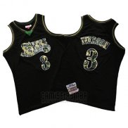 Camiseta Philadelphia 76ers Allen Iverson #3 Camuflaje Verde