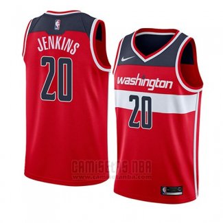 Camiseta Washington Wizards John Jenkins #20 Icon 2018 Rojo