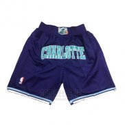 Pantalone Charlotte Hornets Just Don 2019 Violeta