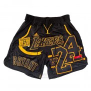 Pantalone Los Angeles Lakers Kobe Bryant Just Don Negro