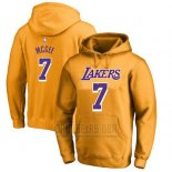 Sudaderas con Capucha Javale Mcgee Los Angeles Lakers Amarillo3