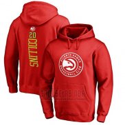 Sudaderas con Capucha John Collins Atlanta Hawks Rojo