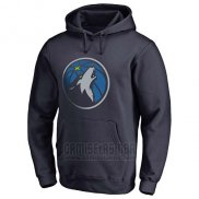 Sudaderas con Capucha Minnesota Timberwolves Azul Marino