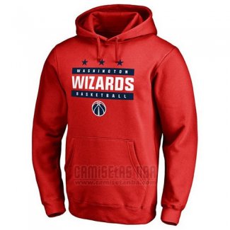 Sudaderas con Capucha Washington Wizards Rojo3