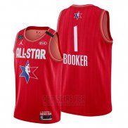 Camiseta All Star 2020 Phoenix Suns Devin Booker #1 Rojo