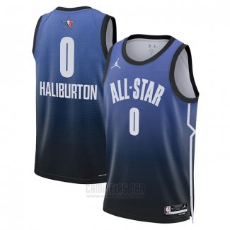 Camiseta All Star 2023 Indiana Pacers Tyrese Haliburton #0 Azul