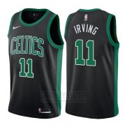 Camiseta Boston Celtics Kyrie Irving #11 2017-18 Negro