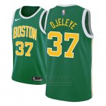 Camiseta Boston Celtics Semi Ojeleye #27 Earned 2018-19 Verde