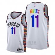 Camiseta Brooklyn Nets Kyrie Irving #11 Ciudad LGBTQ Pride Night 2020 Blanco
